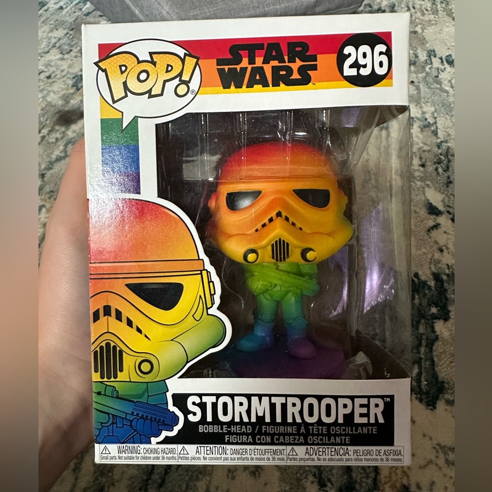 Star Wars Rainbow Stormtrooper Funko Pop